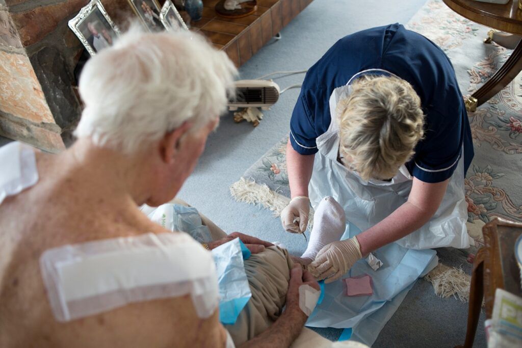 Wound Dressing at Home